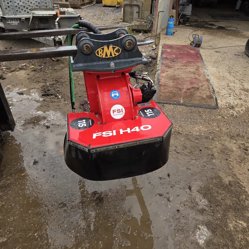 3T - 7T Stump Grinder Attachment (For Excavators) FSO H40